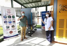 COVID-19: hospital Dos de Mayo pone en funcionamiento nueva planta de oxígeno para sus pacientes