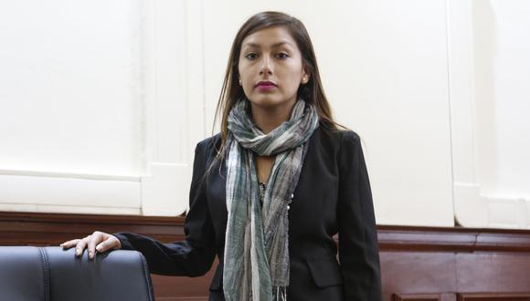 Arlette Contreras afirmó estar decepcionada del Poder Judicial y que dicha sala de la Corte Suprema está avalando las irregularidades cometidas por la Corte Superior. (El Comercio)