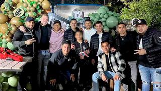 Futbolista de Cruz Azul celebró cumpleaños de su hijo con temática de narcotráfico