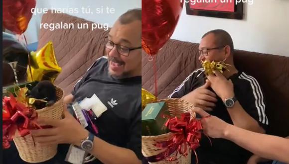 Hijos sorprenden a su padre con un nuevo ‘integrante’ y su reacción es viral | VIDEO (Foto: TikTok/@limiseo).
