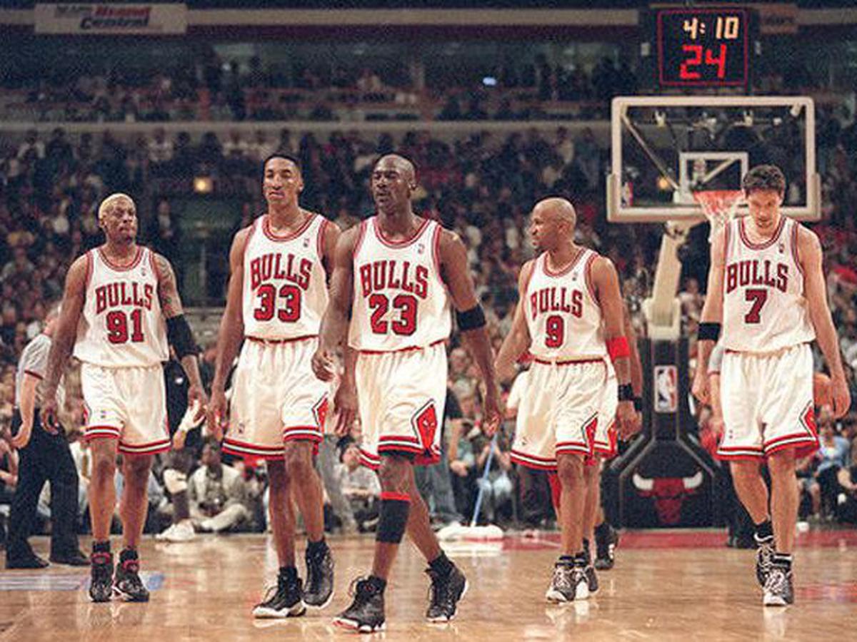 Jordan, Pippen y los mejores jugadores de los Chicago Bulls