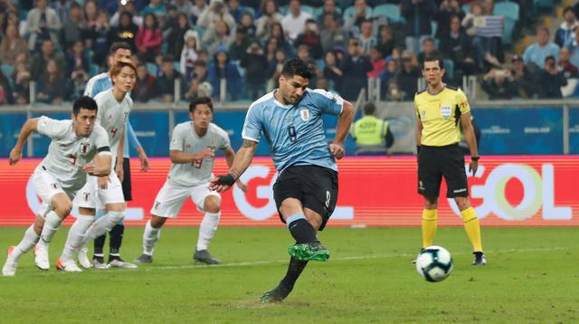 Uruguay vs. Japón: mejores imágenes del partido. (Foto: AFP)