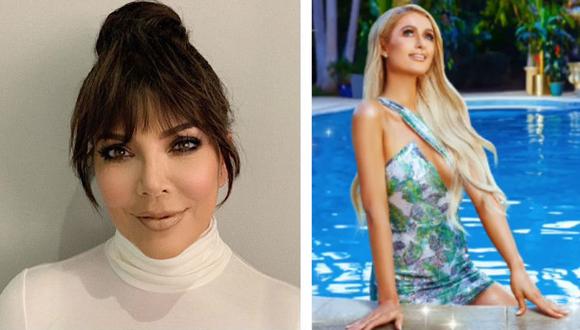 Matriarca del clan Kardashian-Jenner mostró todo el amor que tiene por Paris Hilton en Instagram. (Foto: Instagram)