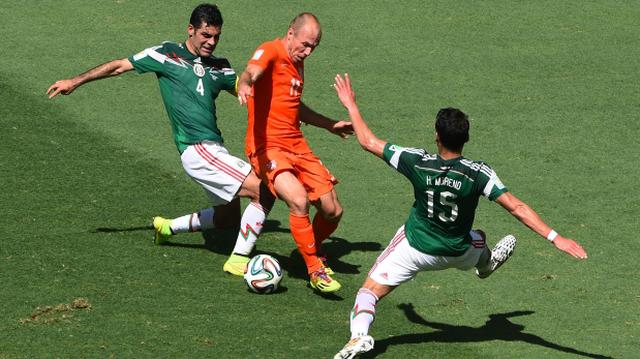 Holanda vs. México: el claro penal que no le cobraron a Robben - 1