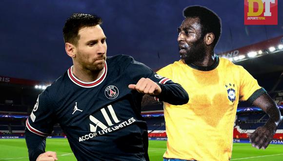 Lionel Messi volvió a quitarle otro récord a Pelé. (Edición Propia).