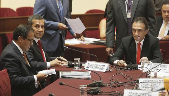 Expresidente Ollanta Humala ha declarado ante la Comisión Madre Mía cuando estaba recluido en el penal de Barbadillo. (Foto: USI)
