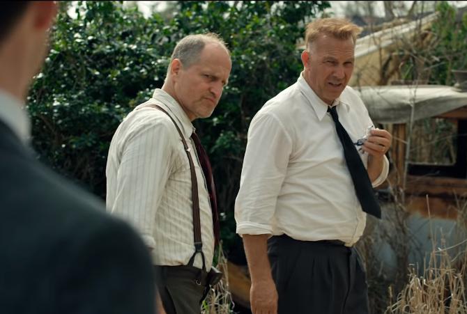 Película se estrenará este 29 de marzo en Netflix. Kevin Costner y Woody Harrelson tendrá que capturar a la famosa pareja de criminales. (Foto: Netflix)