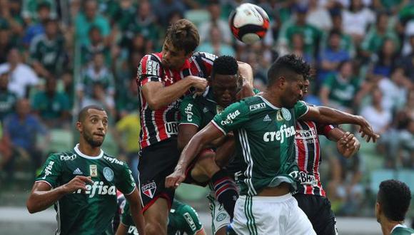 Sin Cueva: Sao Paulo cayó 3-0 ante Palmeiras en el Paulistao