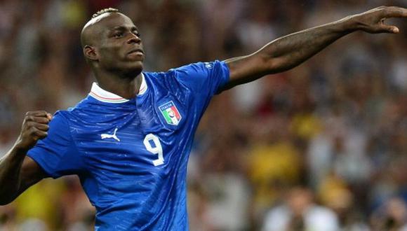 Por algunos años, Mario fue el delantero titular de la selección italiana. (Foto: AFP)