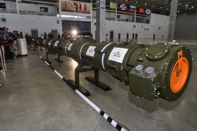 Rusia presenta polémico misil cuestionado por Estados Unidos. Foto: AFP