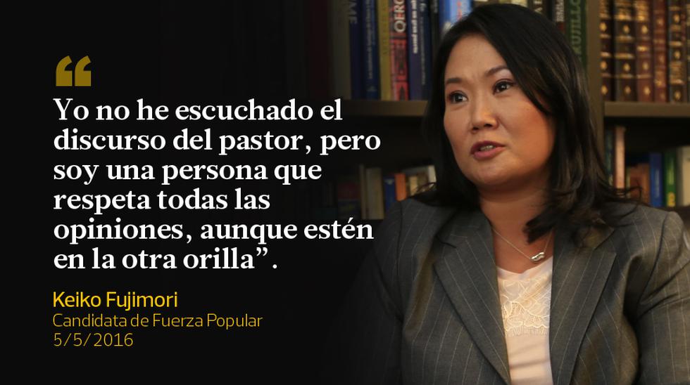 Keiko y la polémica por el apoyo del pastor Alberto Santana - 4