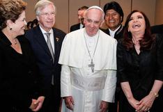 Papa Francisco se reunió con presidentes latinoamericanos