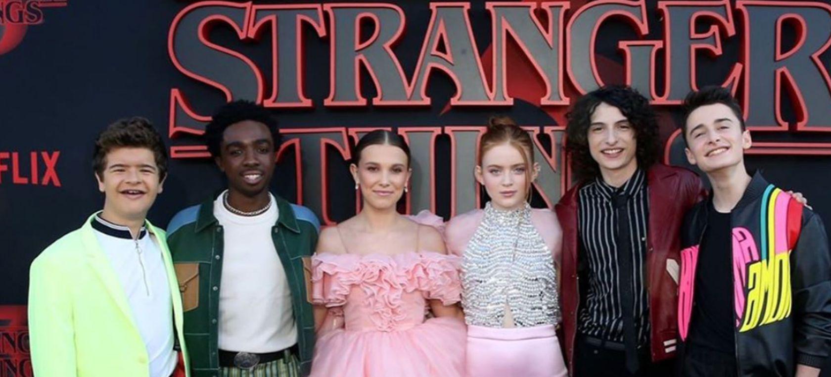 Elenco de Stranger Things. Foto: Netflix