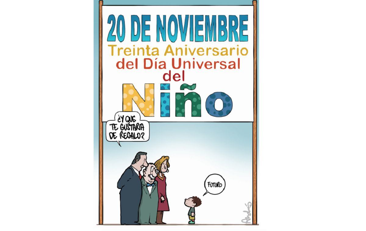 Día Universal del Niño según Andrés Edery