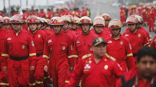 Año Nuevo: 2.500 bomberos atenderán emergencias en Lima