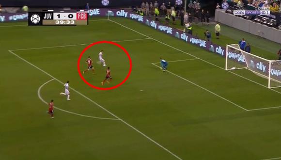 Juventus vs. Bayern Múnich: así fue el segundo gol de Favilli para el 2-0. (VIDEO: beIN Sports)