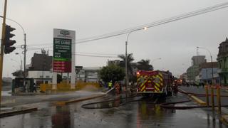 Incendio en grifo: reabren el tránsito en Av. Brasil y Av. 28 de Julio
