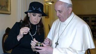 Papa Francisco respondió a polémica carta de Cristina Fernández: "Sigo tomando mate"