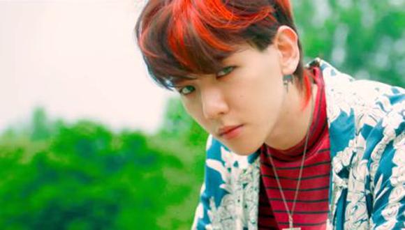 Baekhyun en el teaser de "Ko Ko Bop". (Foto: Captura YouTube)