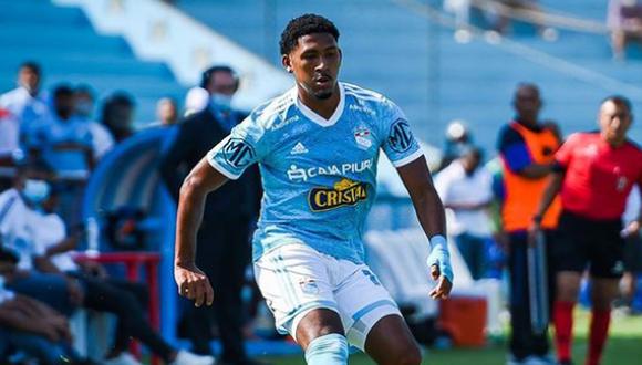 El mediocampista celeste jugó todo el partido ante UTC. Foto: Sporting Cristal/Jesús Castillo IG.