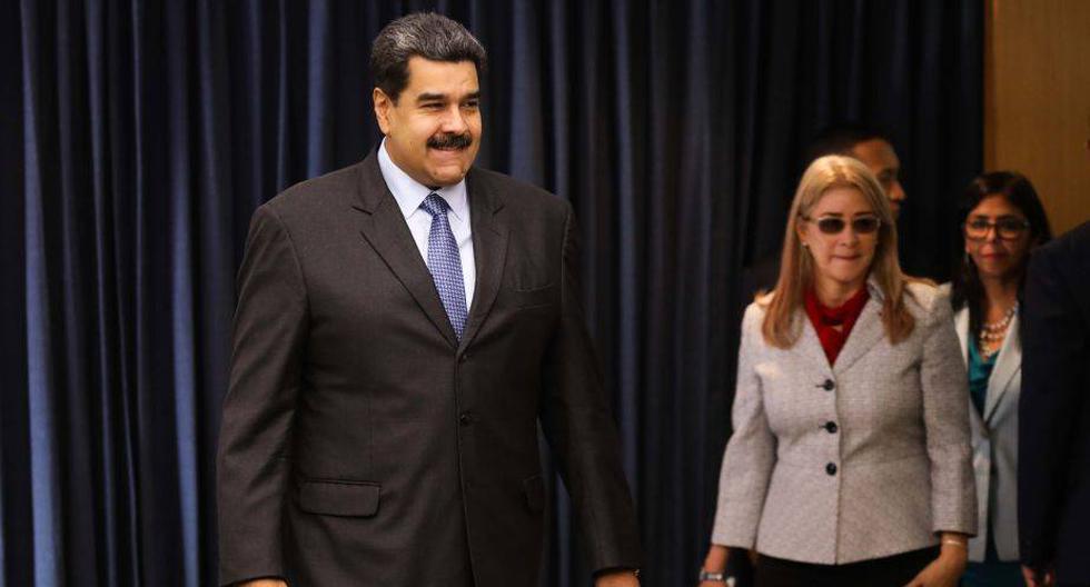 Cilia Flores junto a su esposo, el presidente de Venezuela, Nicolás Maduro. (Foto: EFE)