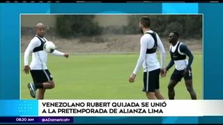 Rubert Quijada inició la pretemporada con Alianza Lima