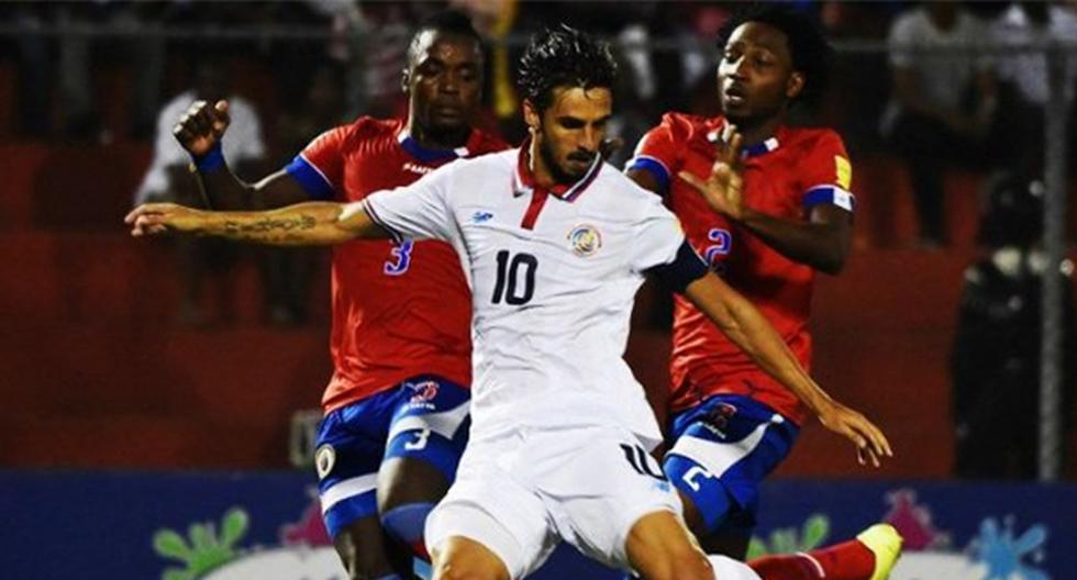 Costa Rica selló su boleto al Hexagonal Final de las Eliminatorias Rusia 2018 de la CONCACAF al vencer de visita por 1-0 a Haití con gol de Randall Azofeifa. (Foto: Twitter)