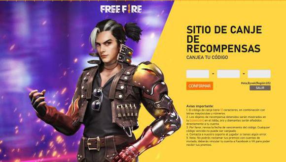 Este viernes 27 de agosto, Garena ha revelado los códigos gratis para canjear en el Free Fire. (Foto: Garena)