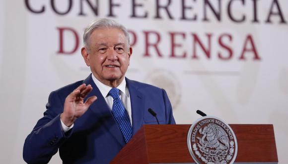 El presidente de México, Andrés Manuel López Obrador, habla durante su rueda de prensa matutina hoy, en el Palacio Nacional en la Ciudad de México (México) | Foto: EFE/ Sáshenka Gutiérrez