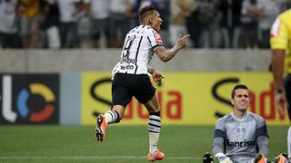 Paolo Guerrero marca gol: Corinthians ganó 1-0 a Gremio [VIDEO]