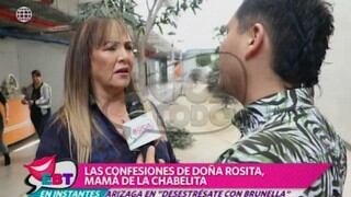 “Christian Domínguez descansa tres años de las andanzas, es su realidad”, señala la madre de Isabel Acevedo