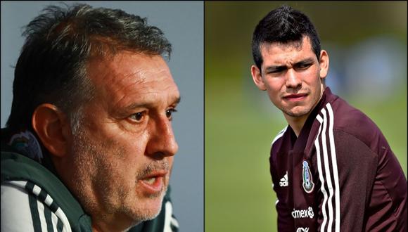 Gerardo Martino asumió el puesto de entrenador en México tras la salida de Juan Carlos Osrio; Hirving Lozano, el azteca más importante de los últimos años. (Foto: EFE)