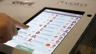 ONPE no aplicará voto electrónico en 30 distritos: será en 19