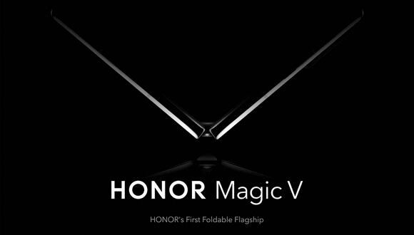 Honor es la nueva marca que se une al mercado de los celulares con pantalla plegable con su Magic V. (Foto: Honor)