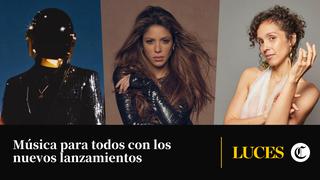 Las novedades musicales de Luces: Daft Punk, Shakira, La Lá y más [Mayo 2023 - semana 2]
