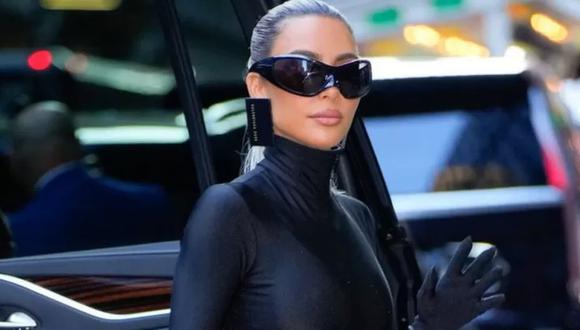 Kim Kardashian lleva habitualmente prendas de Balenciaga. (Getty Images).