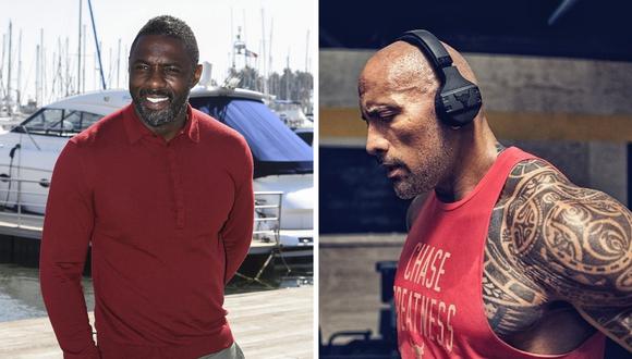 Rápidos y furiosos: Dwayne Johson muestra por primera vez a Idris Elba como villano | Foto: EFE/Instagram