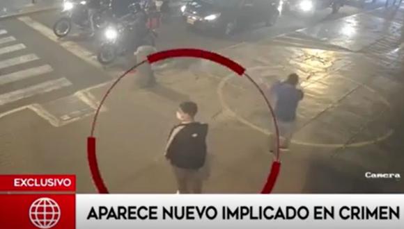 Nuevas imágenes de cámaras de seguridad de la zona muestran a un nuevo implicado en el asesinato de un joven de 21 años perpetrado por un sicario el 12 de enero en plena avenida Arequipa, en el distrito de Lince | Foto: Captura de video / América Noticias
