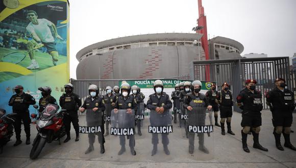 Policía Nacional presentó plan de seguridad en el marco del partido entre las selecciones de Perú y Ecuador | Foto: El Comercio / Referencial