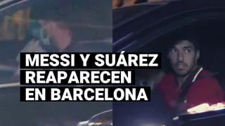Lionel Messi y Luis Suárez cenaron juntos en Barcelona, mientras se define su futuro