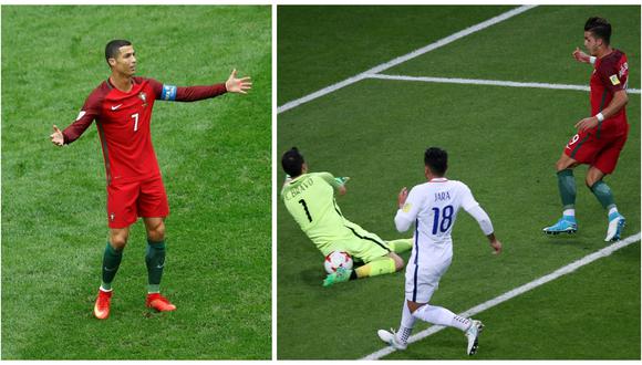 Cristiano Ronaldo es un futbolista reinventado en su totalidad. Por momento es el goleador por excelencia en Portugal. Pero ahora mostró su mejor versión como asistente ante Chile. (Foto: AFP)