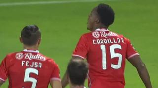 André Carrillo convirtió su primer gol con el Benfica [VIDEO]
