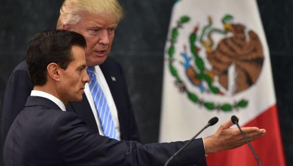 Trump en México: "EE.UU. tiene el derecho de construir un muro"