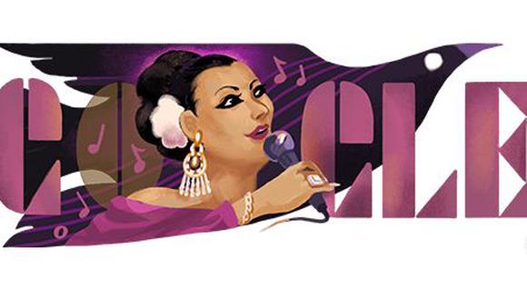 Lola Beltrán recibió un homenaje en el doodle de Google | Captura de imagen