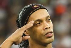 Ronaldinho emocionó a todos en Facebook al compartir GIF sobre Barcelona