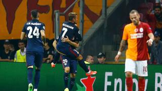 Atlético Madrid ganó 2-0 al Galatasaray por Champions League