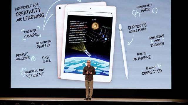 Este nuevo iPad posee un software destinado a la educación. (Foto: Agencias)