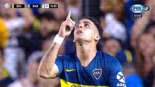 Boca vs. Banfield: taco de Ábila, traslado de Tévez y golazo de Pavón para el 2-0 en 'La Bombonera' | VIDEO