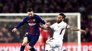 Barcelona goleó 4-1 a Roma por los cuartos de final de la Champions League
