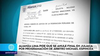Alianza Lima solicitó la nulidad del partido ante Binacional en Juliaca 